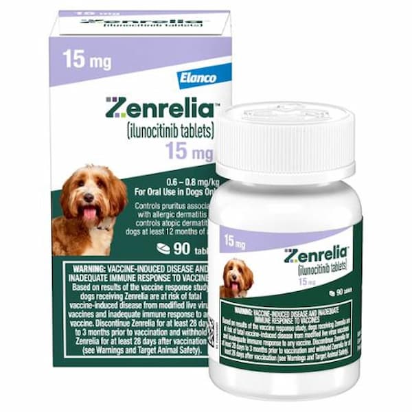 Zenrelia medication packaging and bottle