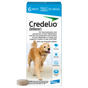 Credelio for dogs packaging