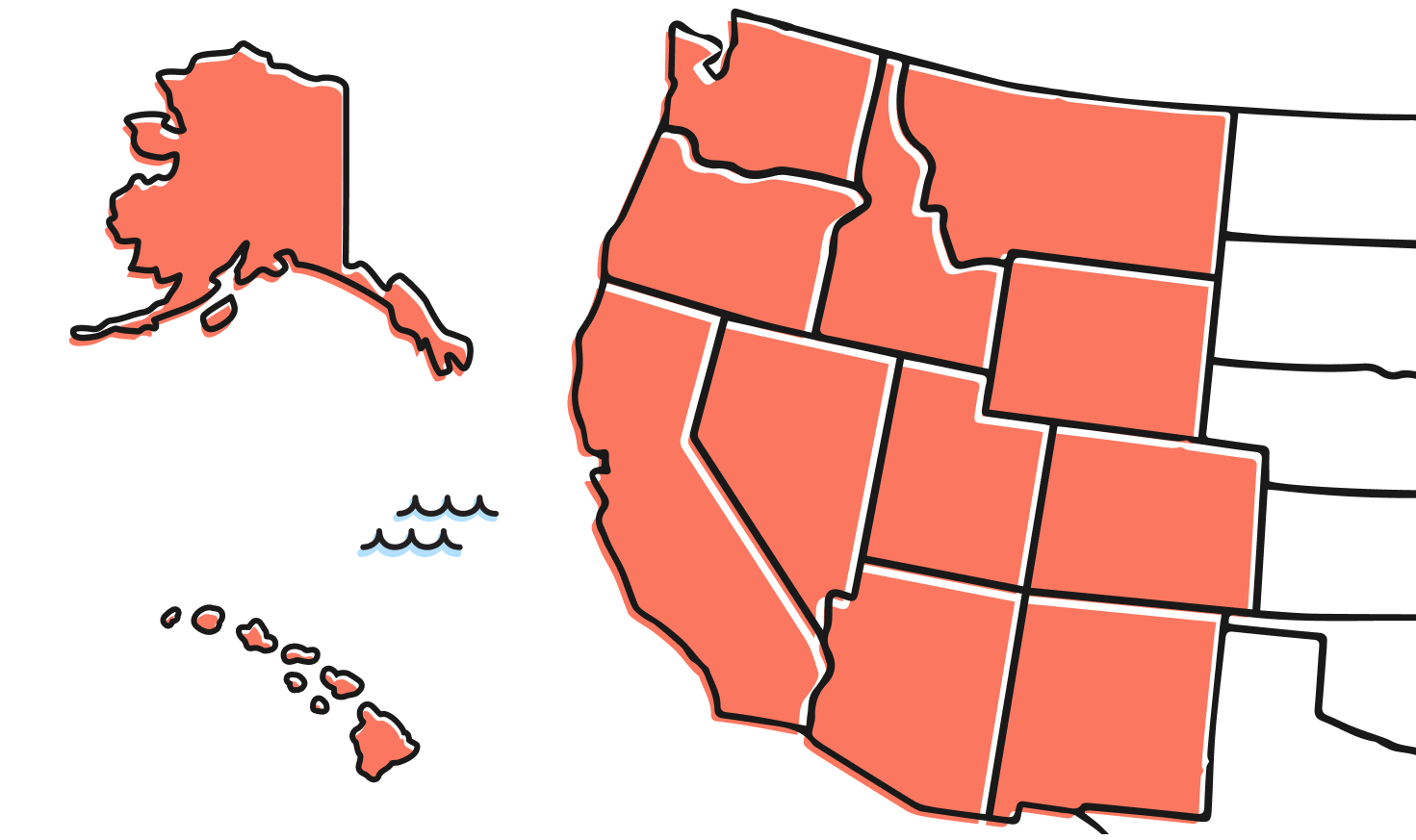 West map West map